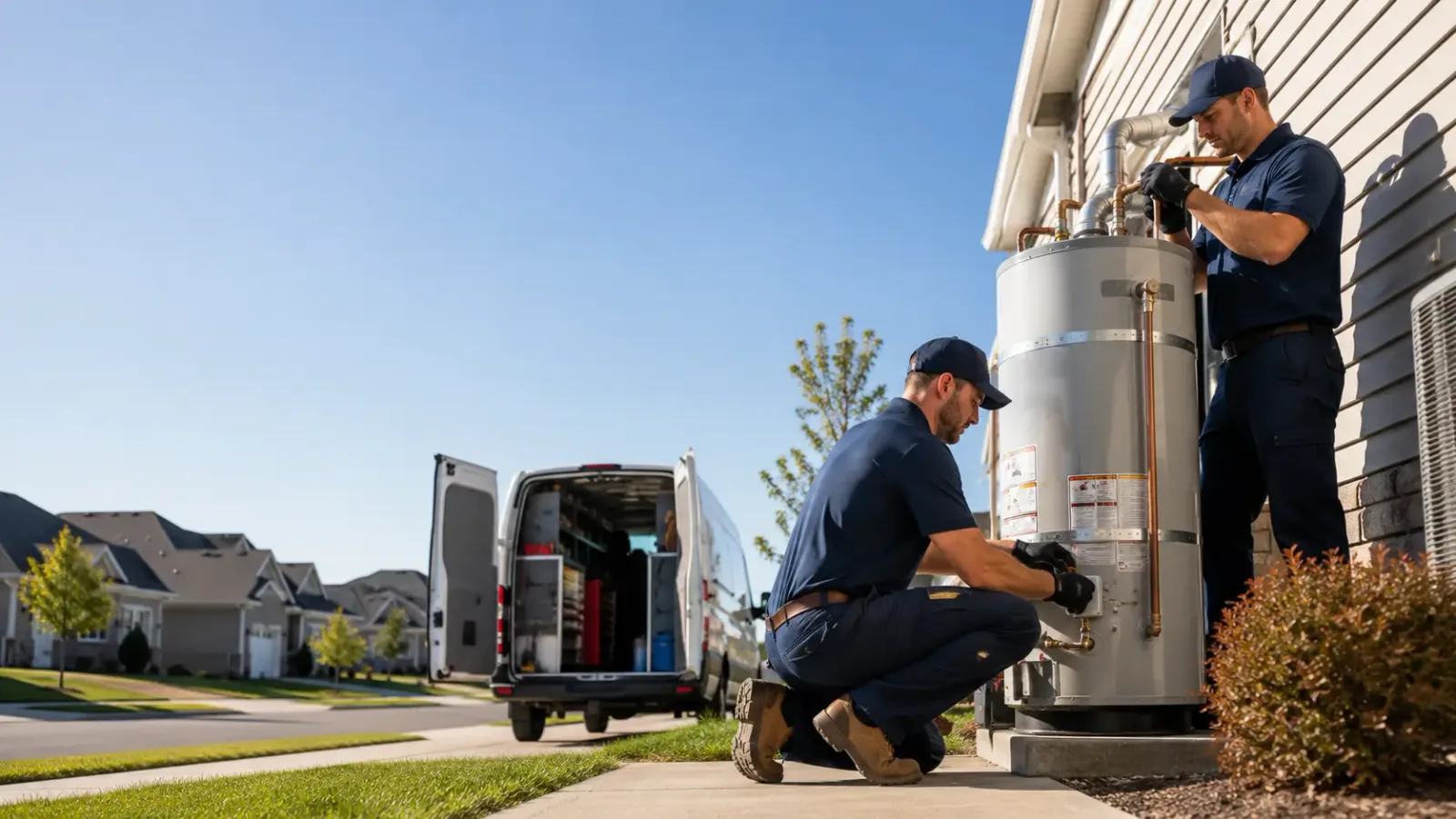 Water Heater Installation in Fultonham, OH
